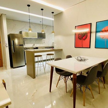 Apartamento Luxo Em Ubatuba C/ Vista Montanha E Mar No Centro Exterior foto