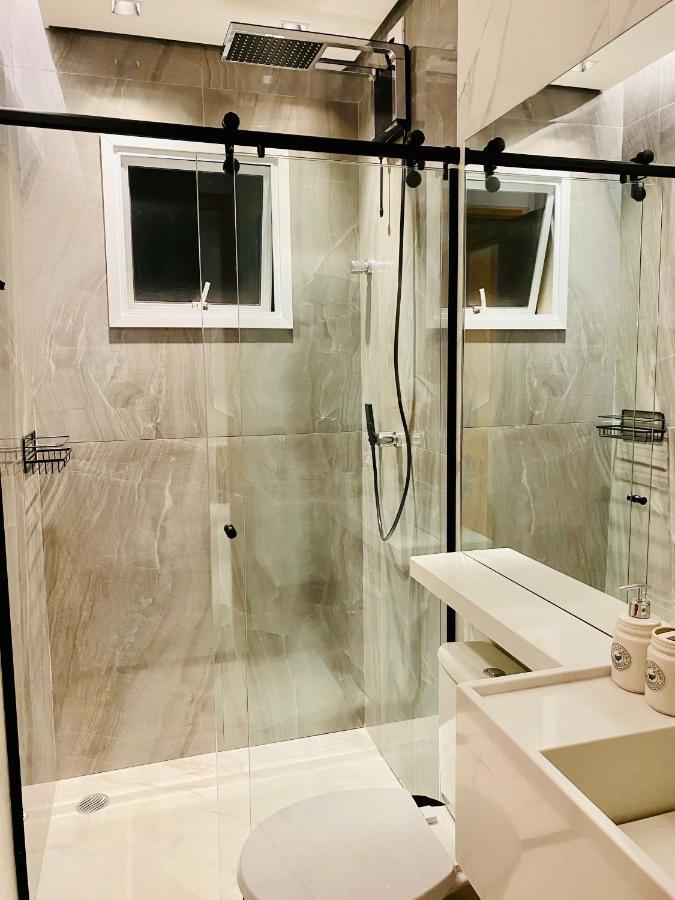 Apartamento Luxo Em Ubatuba C/ Vista Montanha E Mar No Centro Exterior foto