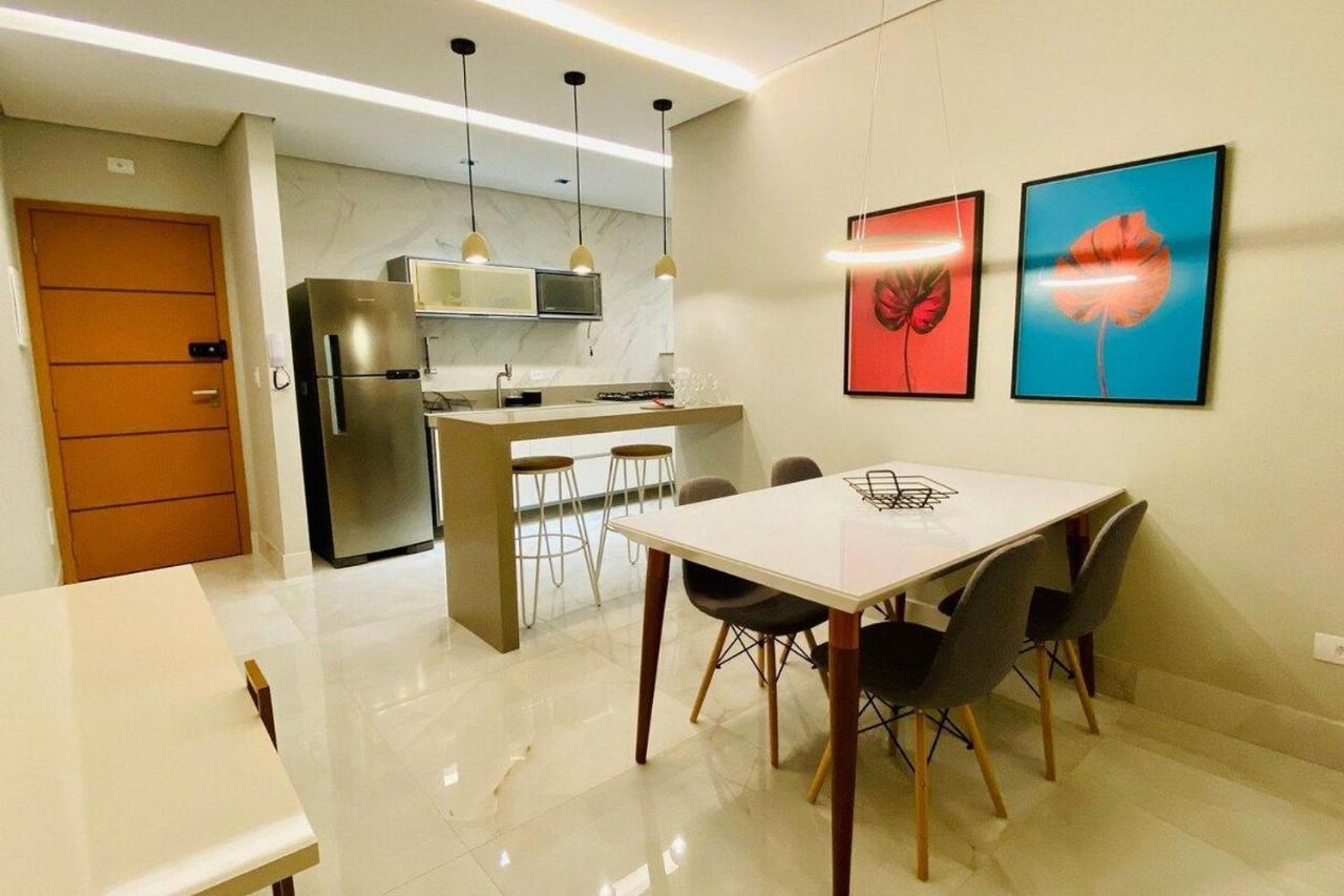 Apartamento Luxo Em Ubatuba C/ Vista Montanha E Mar No Centro Exterior foto