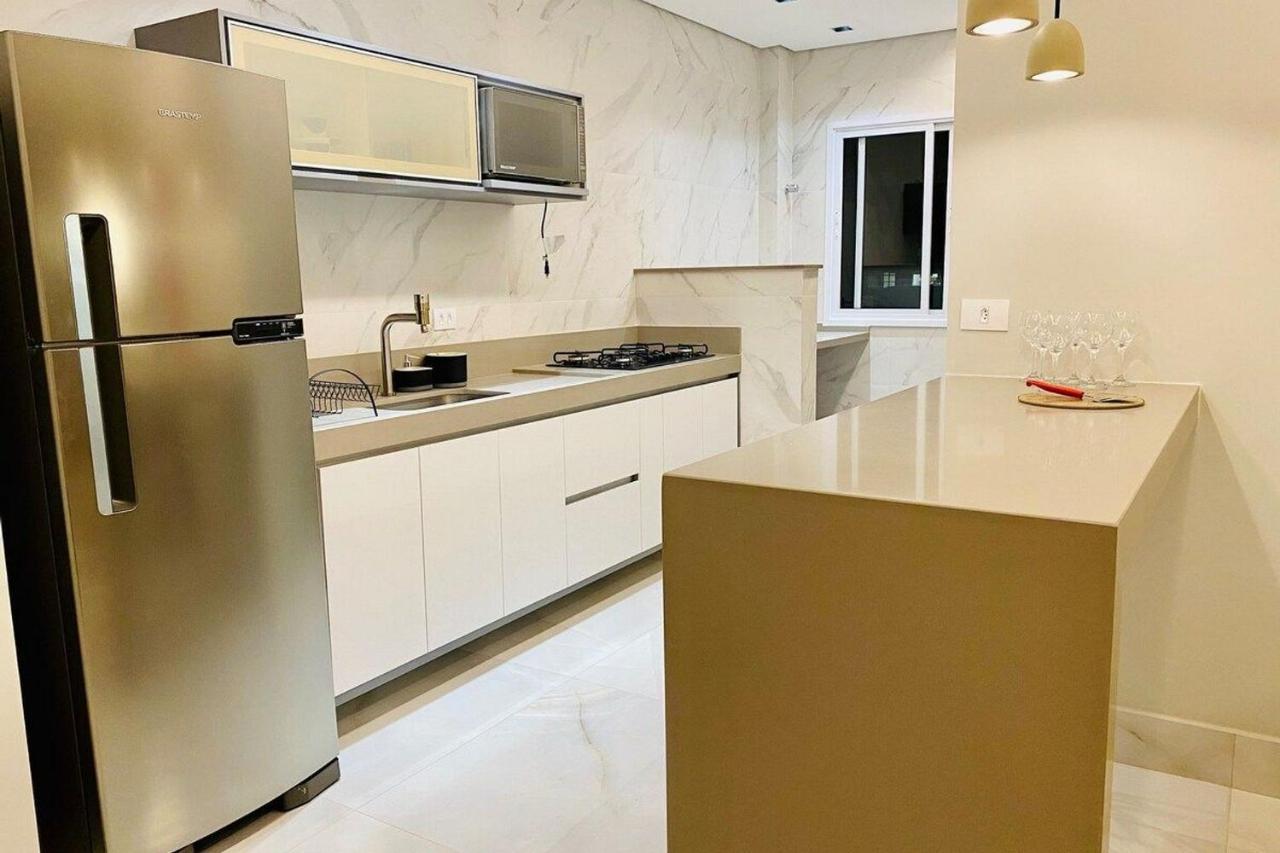 Apartamento Luxo Em Ubatuba C/ Vista Montanha E Mar No Centro Exterior foto
