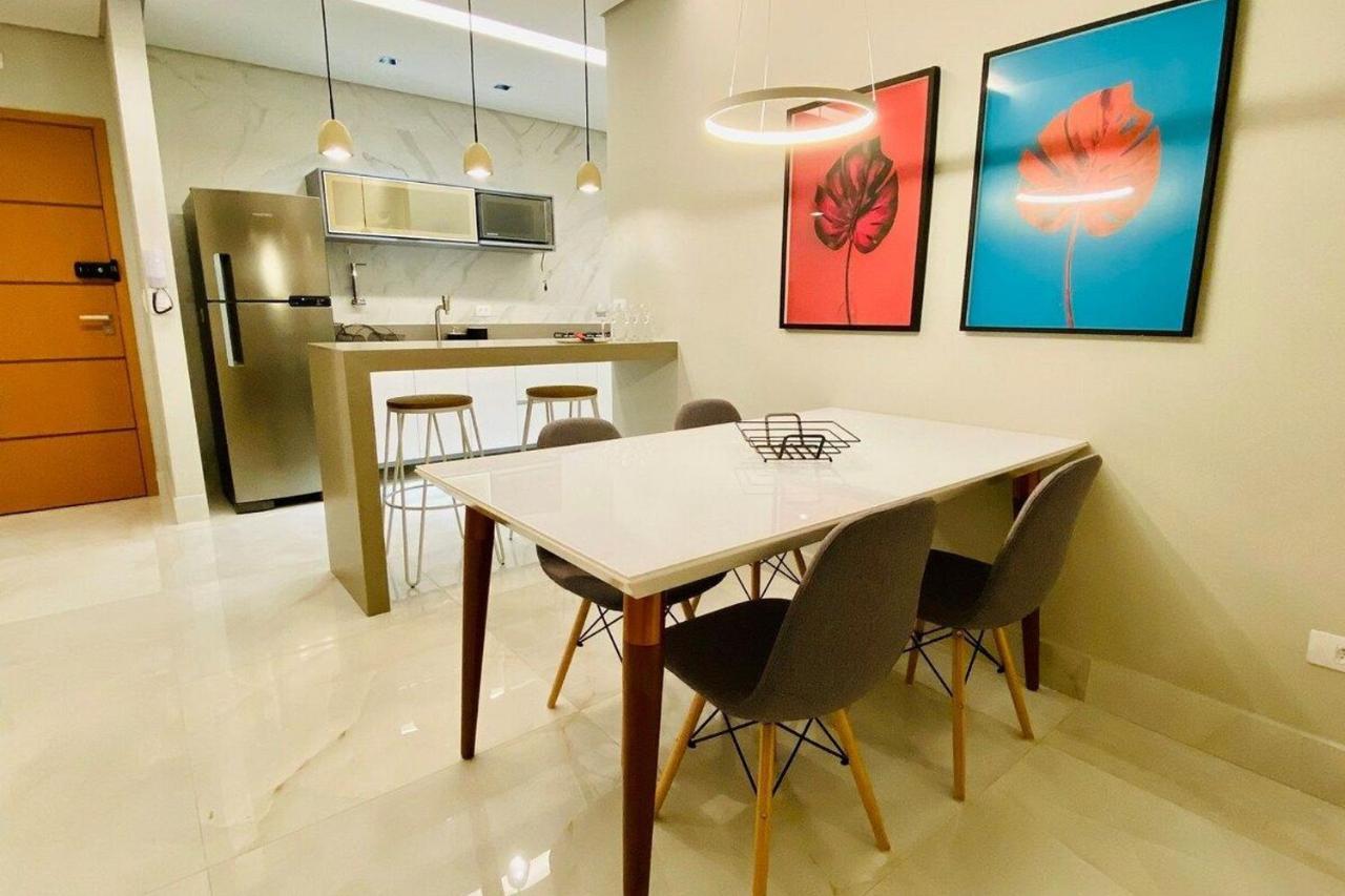 Apartamento Luxo Em Ubatuba C/ Vista Montanha E Mar No Centro Exterior foto