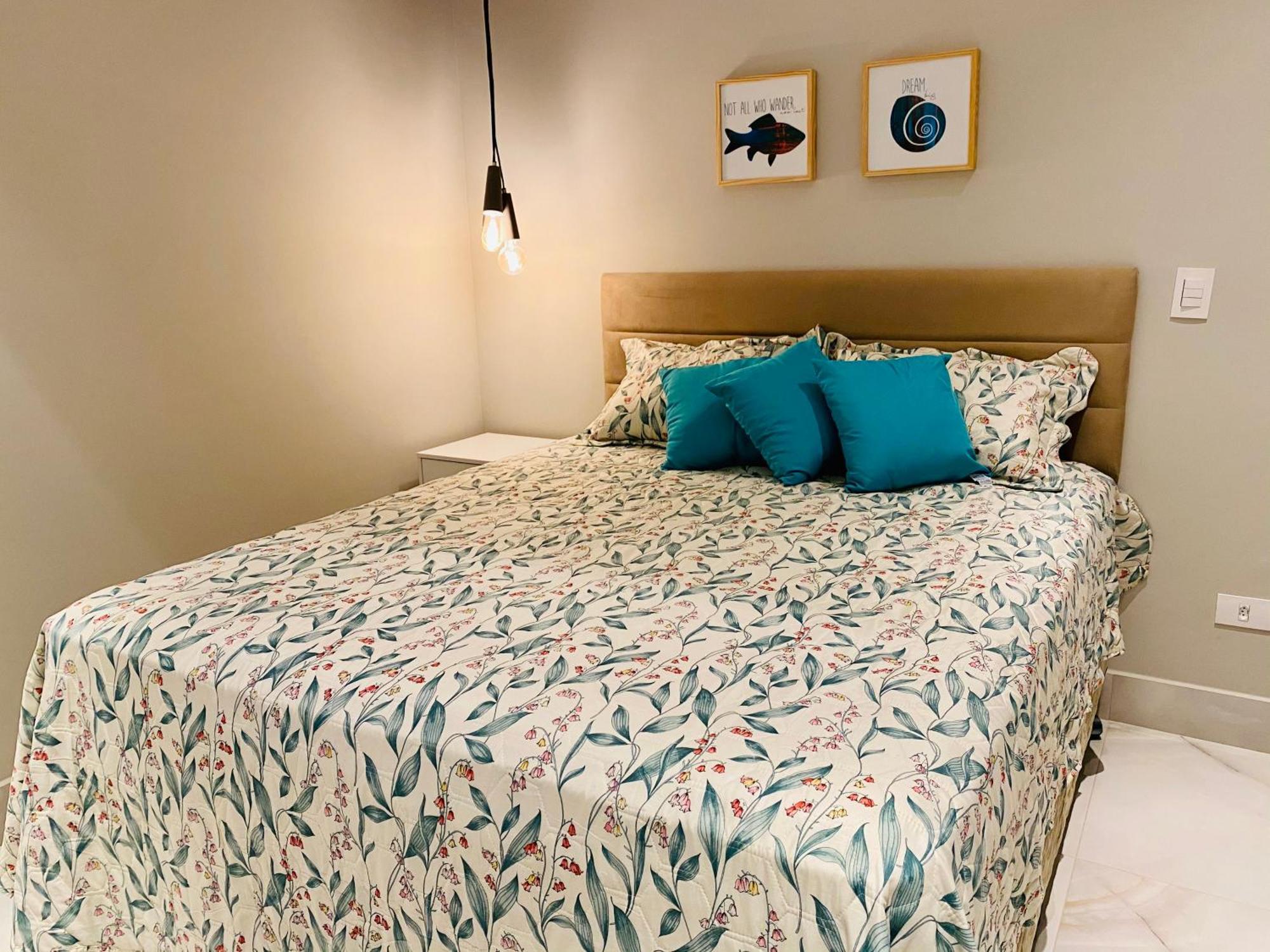 Apartamento Luxo Em Ubatuba C/ Vista Montanha E Mar No Centro Exterior foto