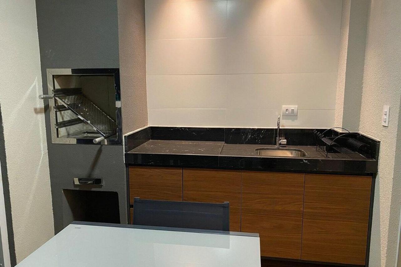 Apartamento Luxo Em Ubatuba C/ Vista Montanha E Mar No Centro Exterior foto