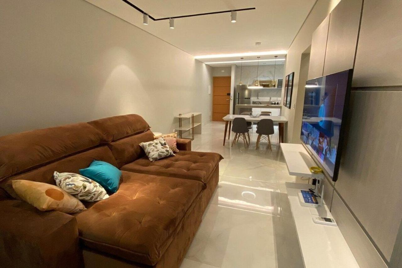 Apartamento Luxo Em Ubatuba C/ Vista Montanha E Mar No Centro Exterior foto