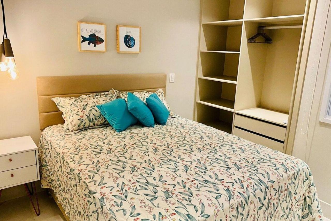 Apartamento Luxo Em Ubatuba C/ Vista Montanha E Mar No Centro Exterior foto